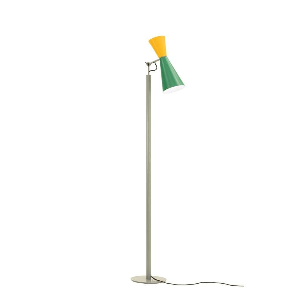 Nemo Lighting - Parliament Gulvlampe Green/Yellow