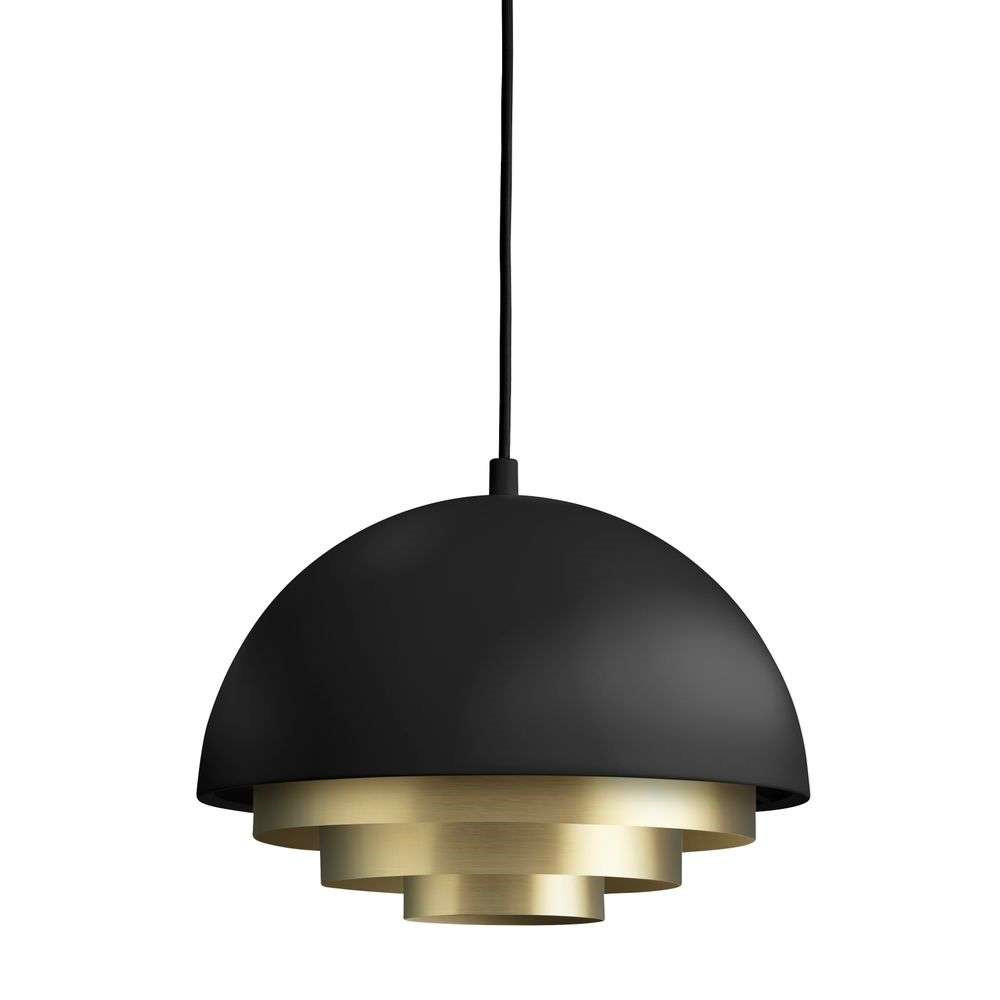 Warm Nordic - Milieu Colour Mini Pendel Black/Brass