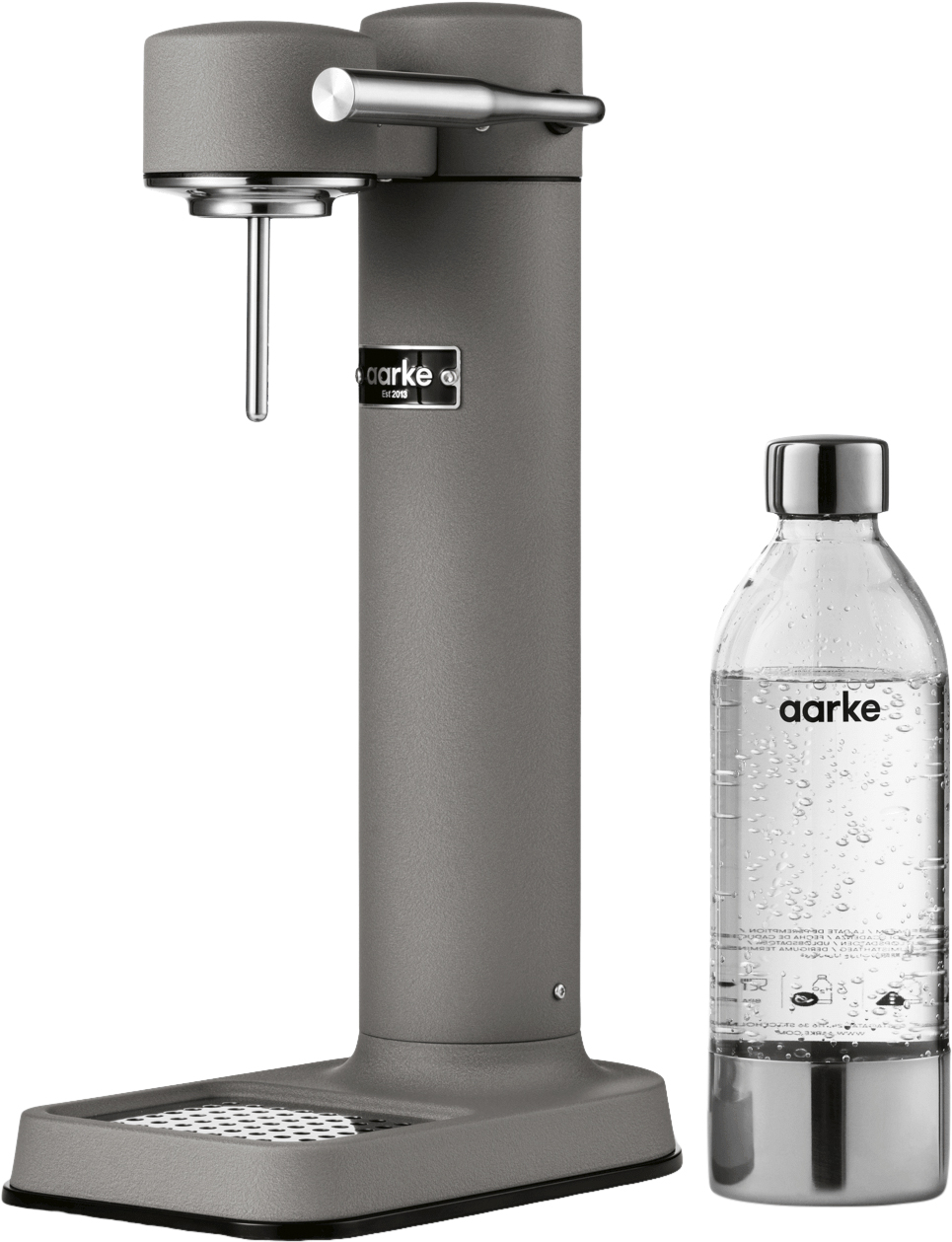 Aarke Kitchenware Carbonator 3 Matte Grey - Sodavandsmaskiner hos Magasin