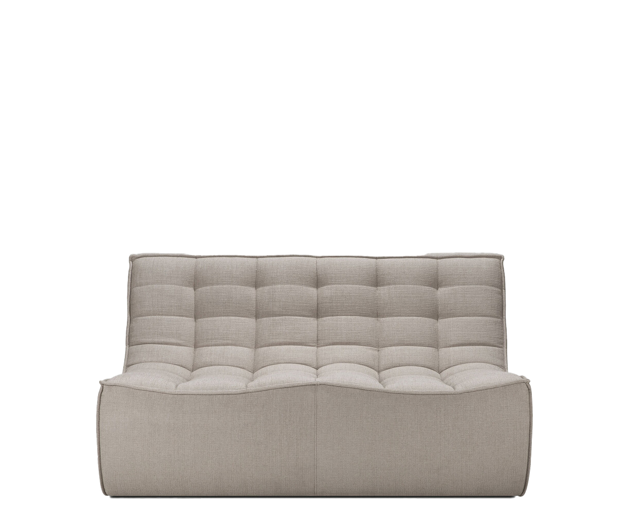 Ethnicraft N701 sofa - 2 seater - Ecru