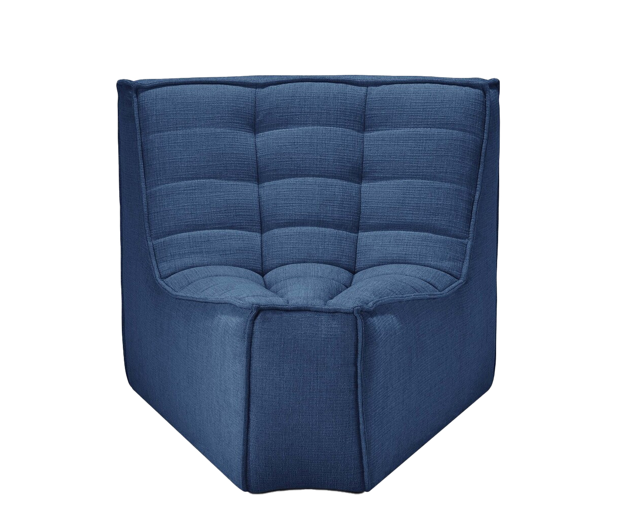 Ethnicraft N701 sofa - 45 Corner - Blue