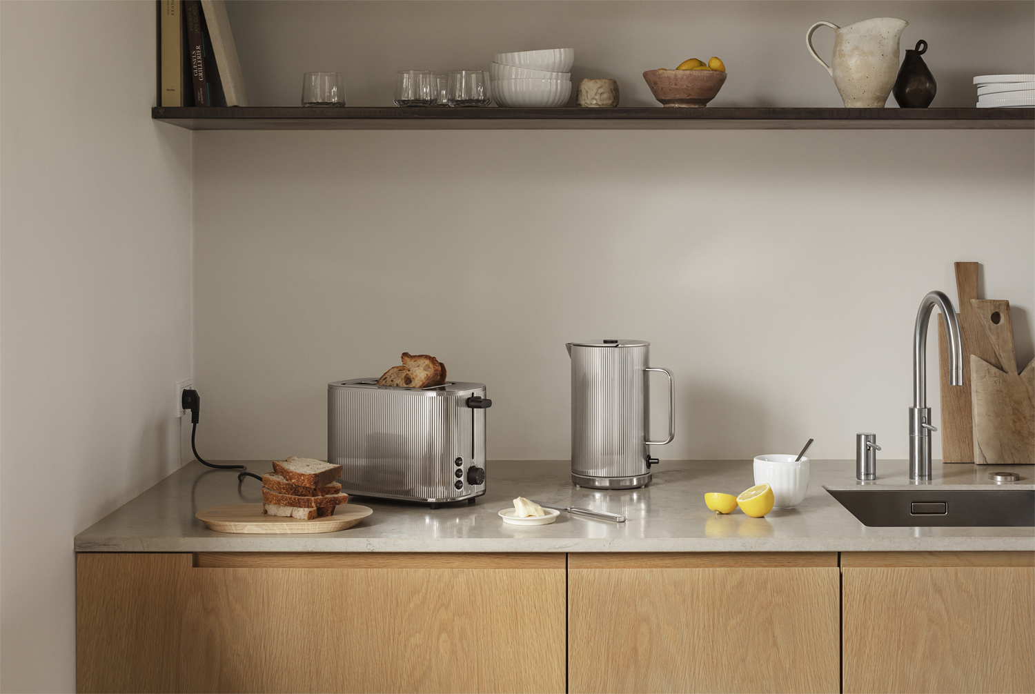 Georg Jensen Georg Jensen Toaster Stål 0008 - Brødristere Stål hos Magasin