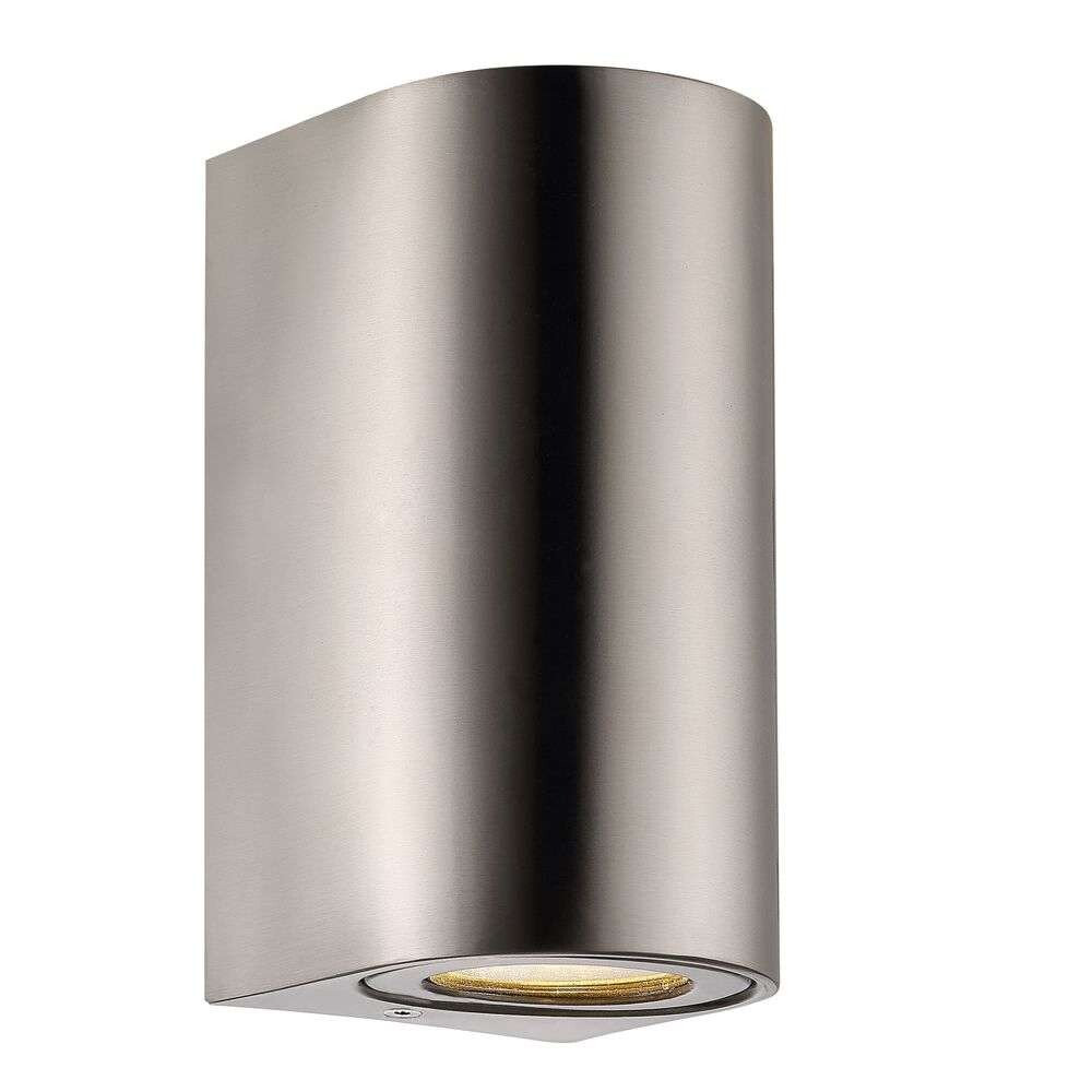 Nordlux - Canto Maxi 2 Væglampe Stainless Steel