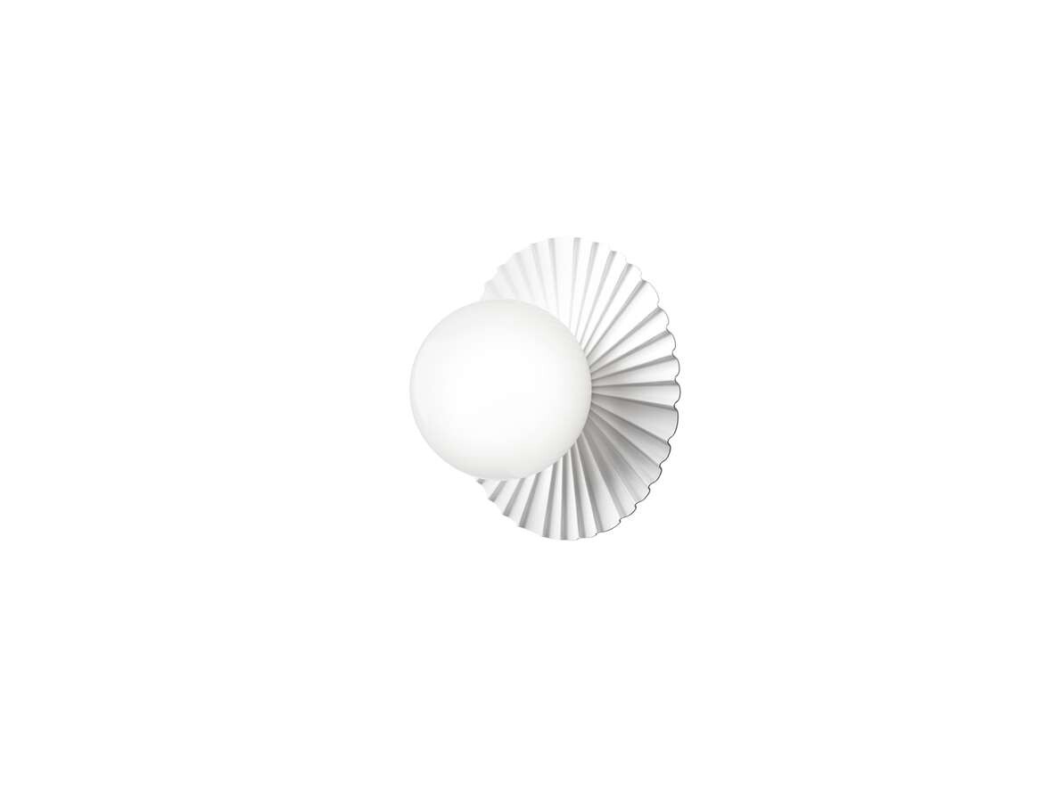 Nuura - Liila Muuse Væg-/Loftlampe IP44 Small White/Opal