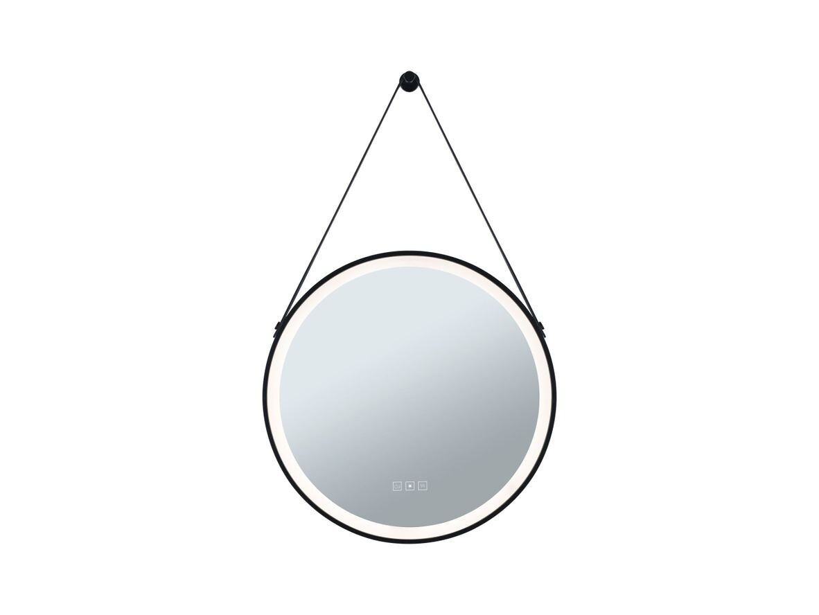 Paulmann - Mirra LED Illuminated Mirror IP44 Dim. Sort/Mirror