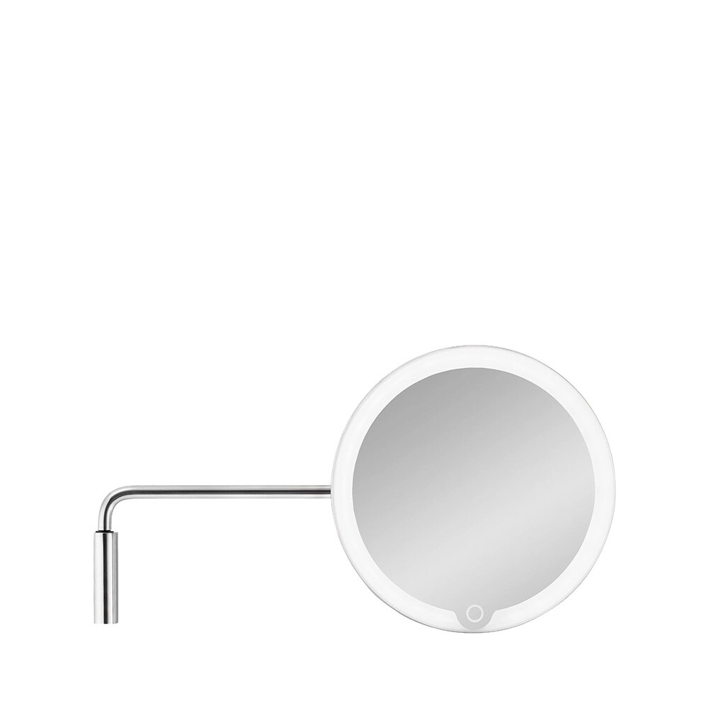 Blomus - Modo LED Vanity Vægmonteret Spejl Mat Rustfrit Stål