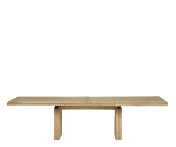 Ethnicraft Double Extendable Dining Table - 200-300 - Oak