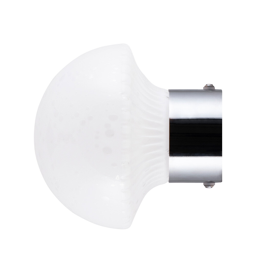 Globen Lighting - Fungo 16 Væg-/Loftlampe IP44 Hvid/Krom