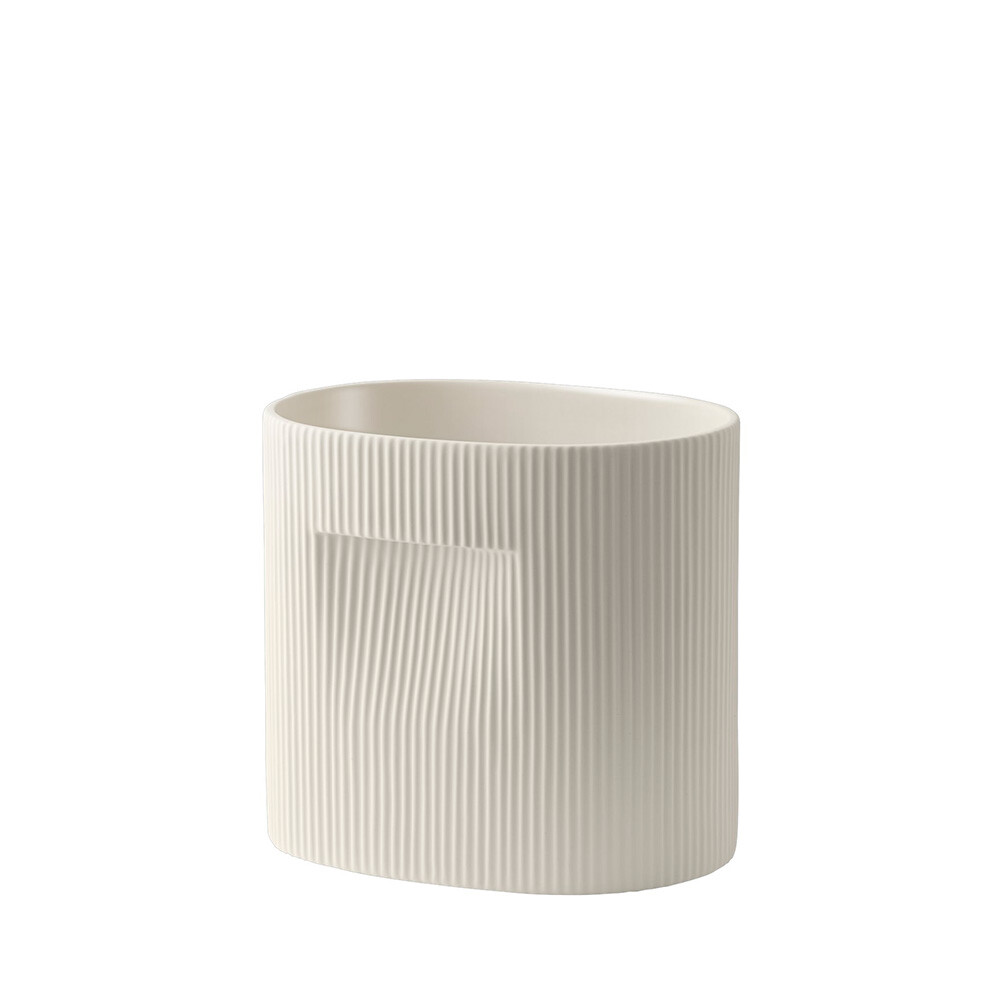 Muuto - Ridge Planter H24 Off-White